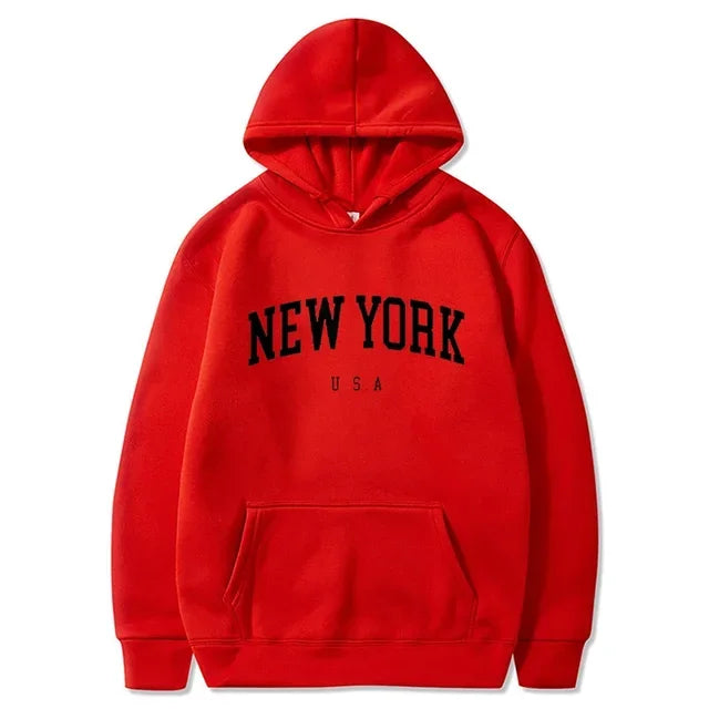 New York Graphic Fleece Hoodie