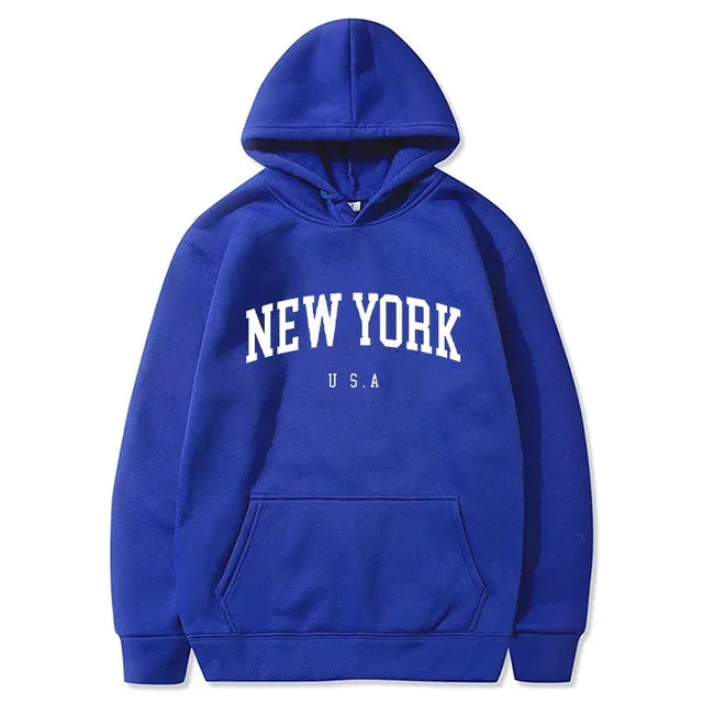 New York Graphic Fleece Hoodie