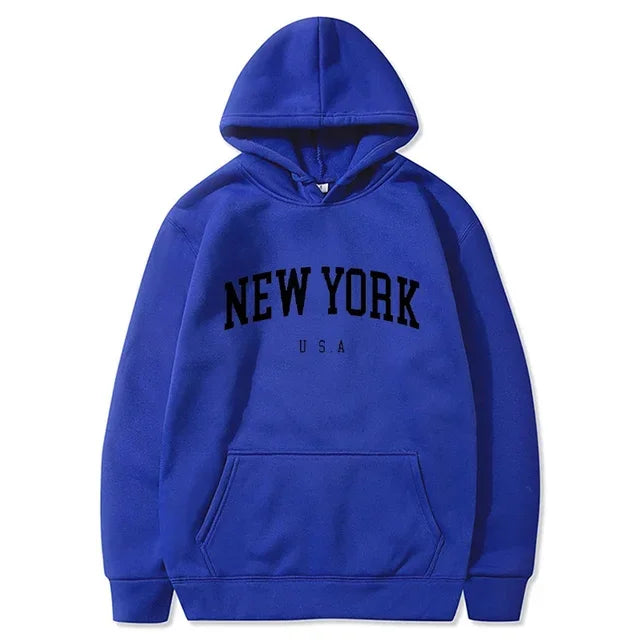 New York Graphic Fleece Hoodie