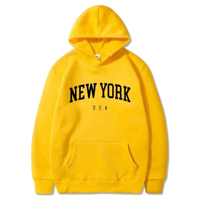 New York Graphic Fleece Hoodie