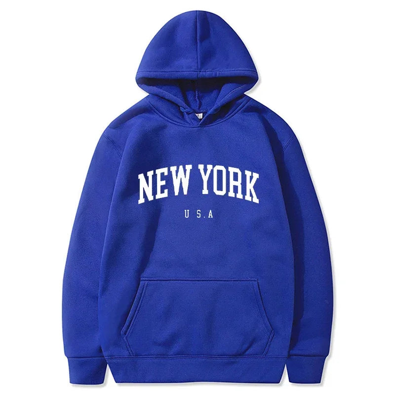 New York Graphic Fleece Hoodie