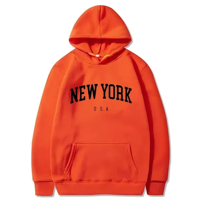 New York Graphic Fleece Hoodie