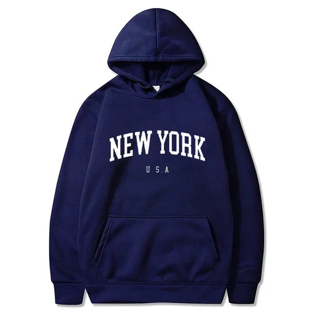 New York Graphic Fleece Hoodie