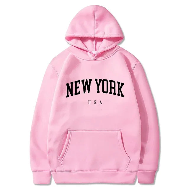 New York Graphic Fleece Hoodie