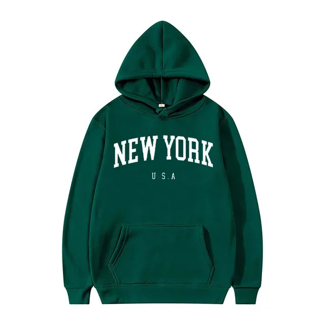 New York Graphic Fleece Hoodie