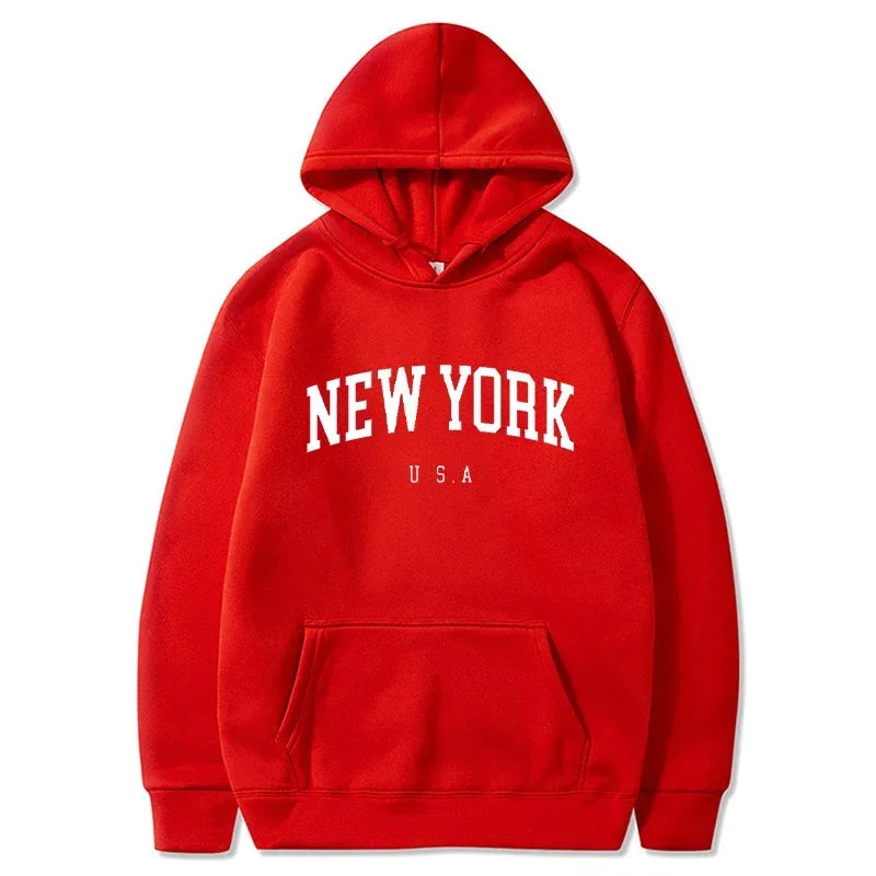 New York Graphic Fleece Hoodie