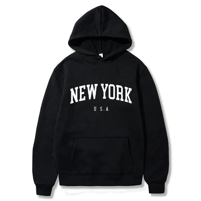 New York Graphic Fleece Hoodie