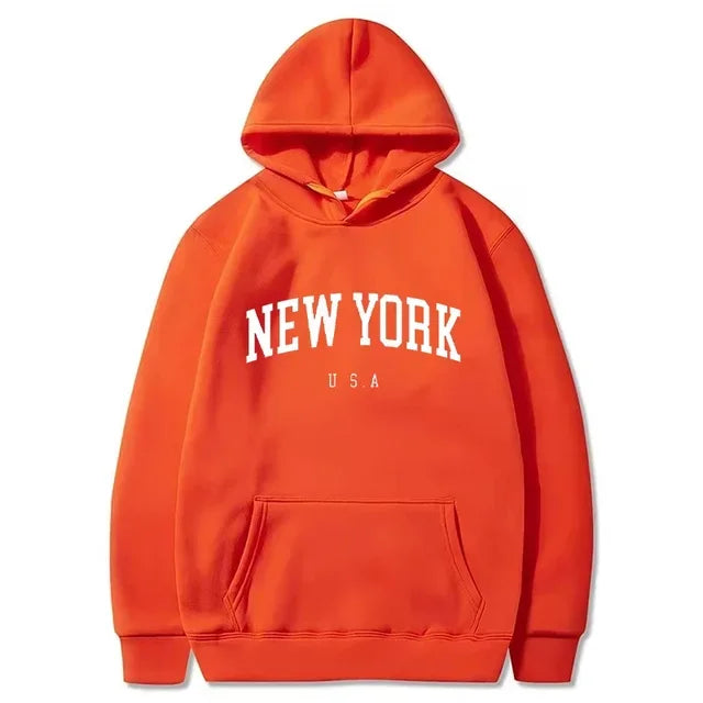 New York Graphic Fleece Hoodie
