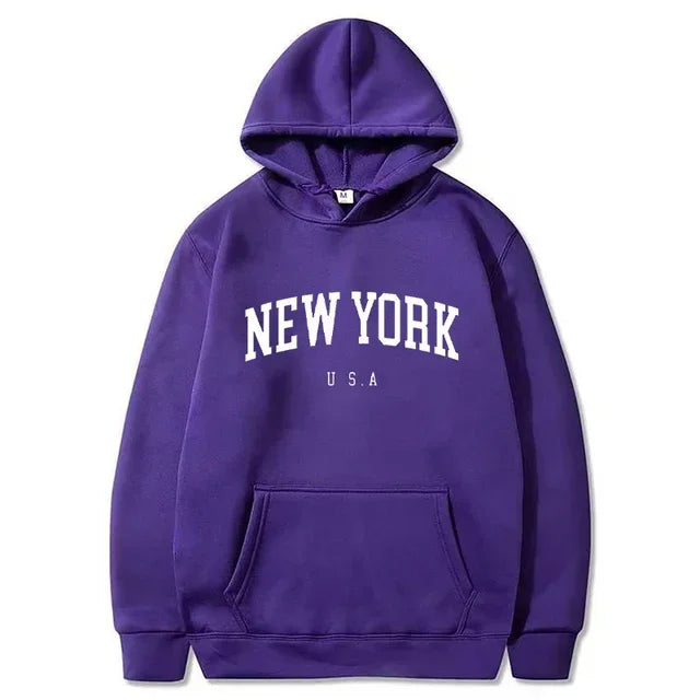 New York Graphic Fleece Hoodie