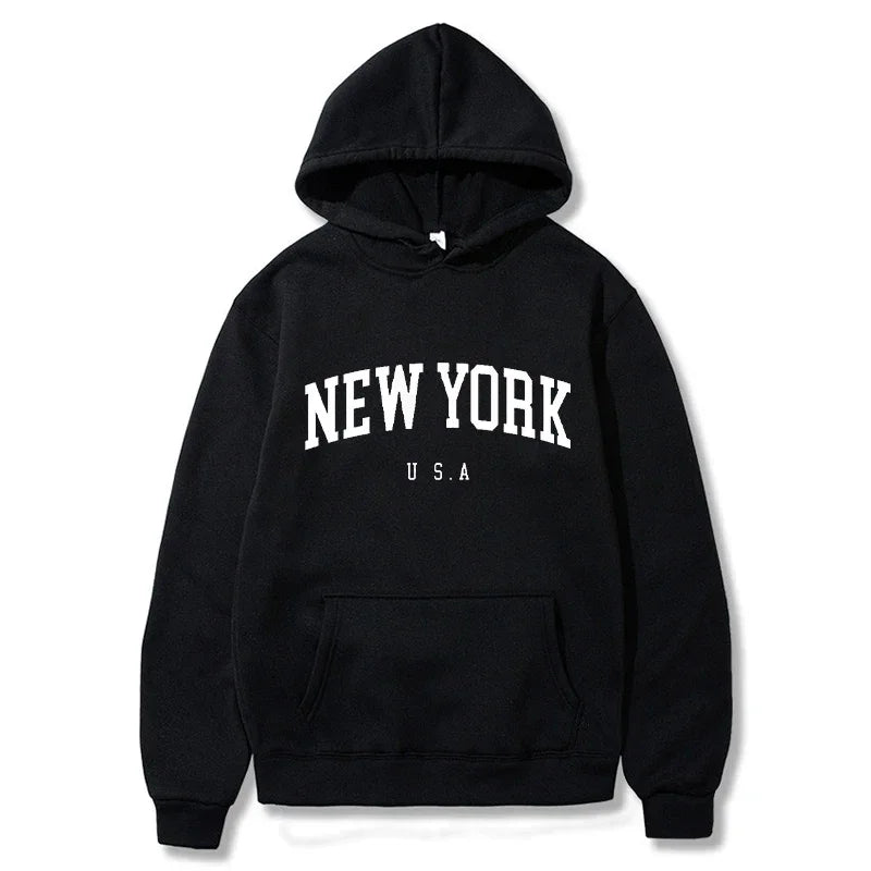 New York Graphic Fleece Hoodie
