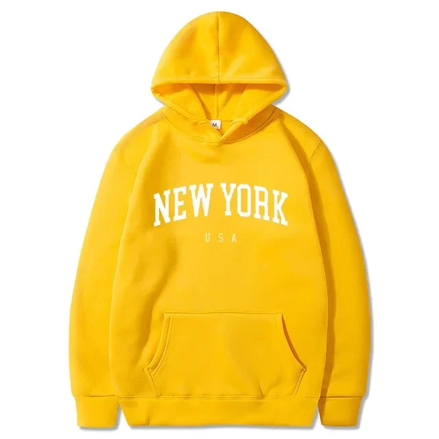 New York Graphic Fleece Hoodie