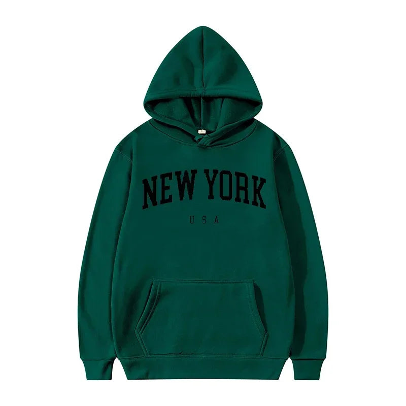 New York Graphic Fleece Hoodie