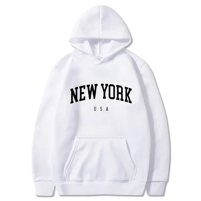 New York Graphic Fleece Hoodie