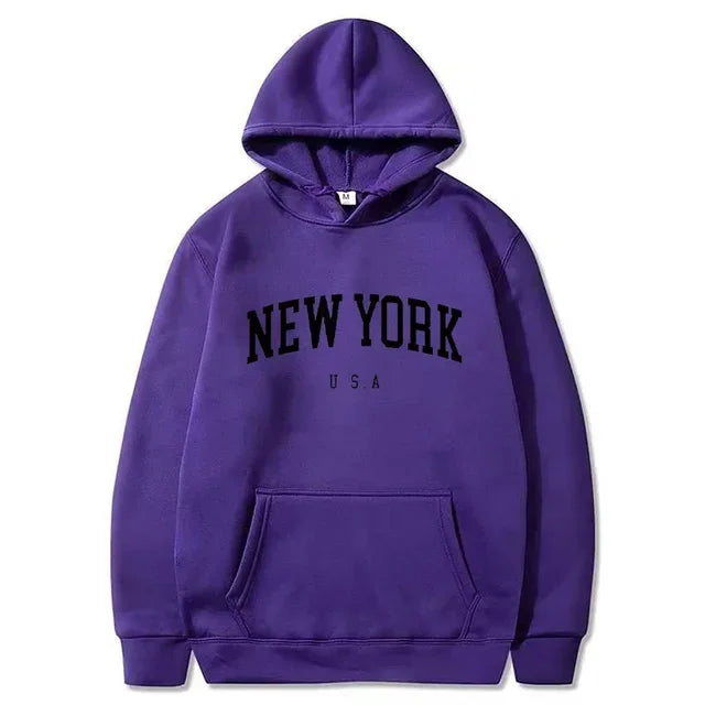 New York Graphic Fleece Hoodie