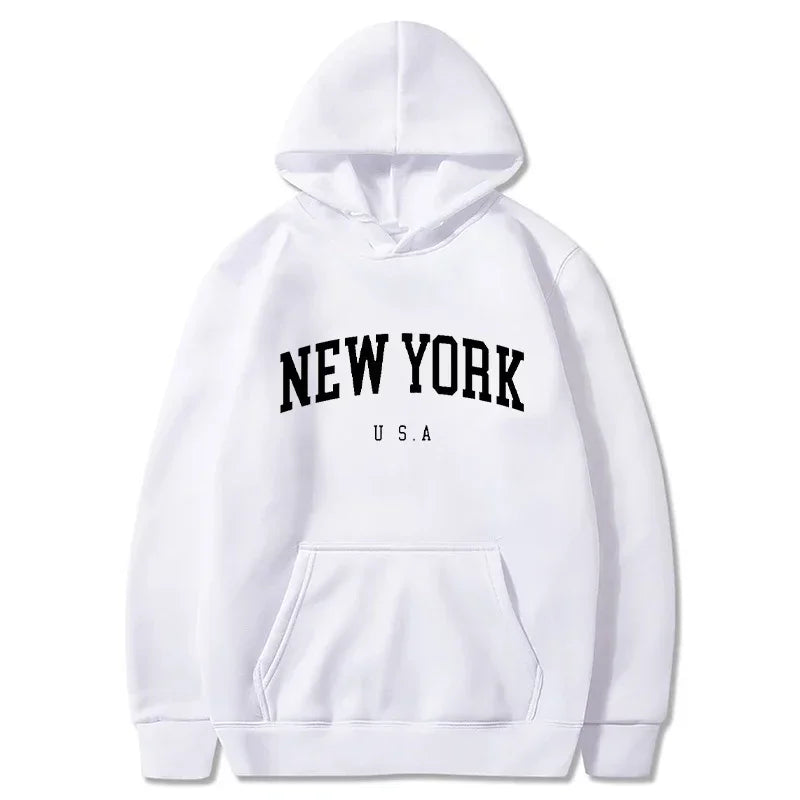 New York Graphic Fleece Hoodie