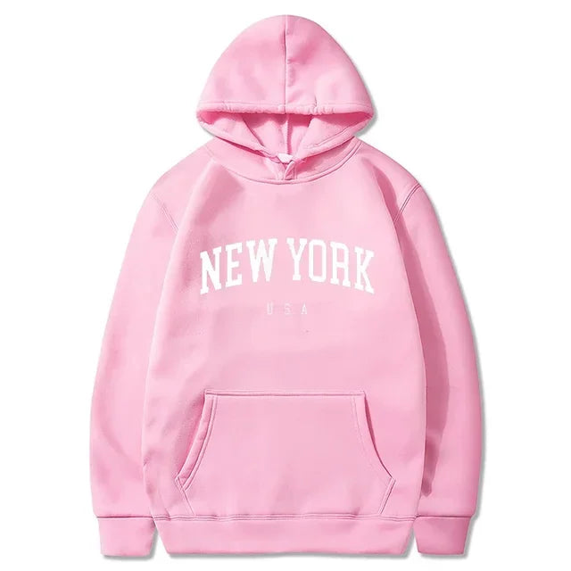 New York Graphic Fleece Hoodie
